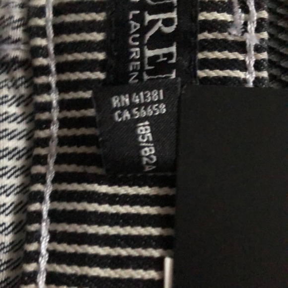 RALPH LAUREN (14) Midrise ankle supper stretch memory denim defining silhouette - Picture 8 of 16